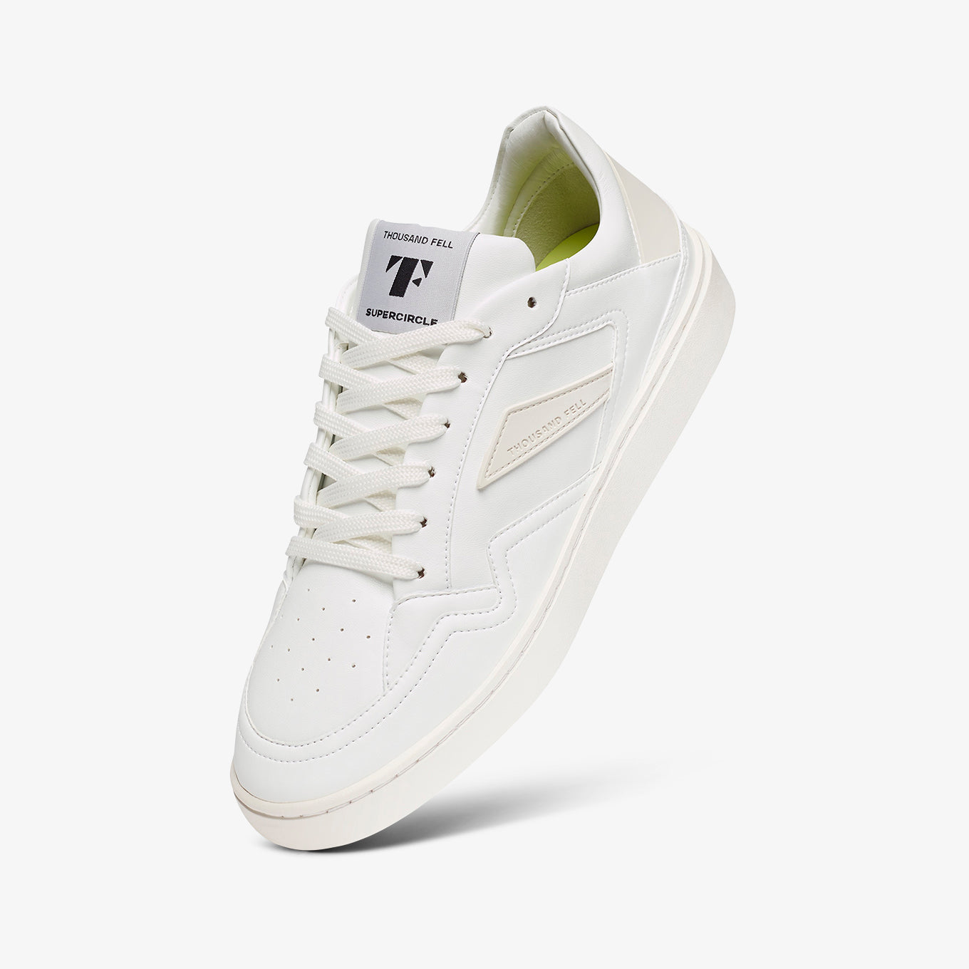 Men's Court in White | Vegan Sneakers - Thousand Fell