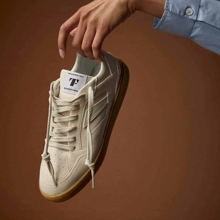 Men's Court in Cremino Gumsole | Vegan Sneakers - Thousand Fell