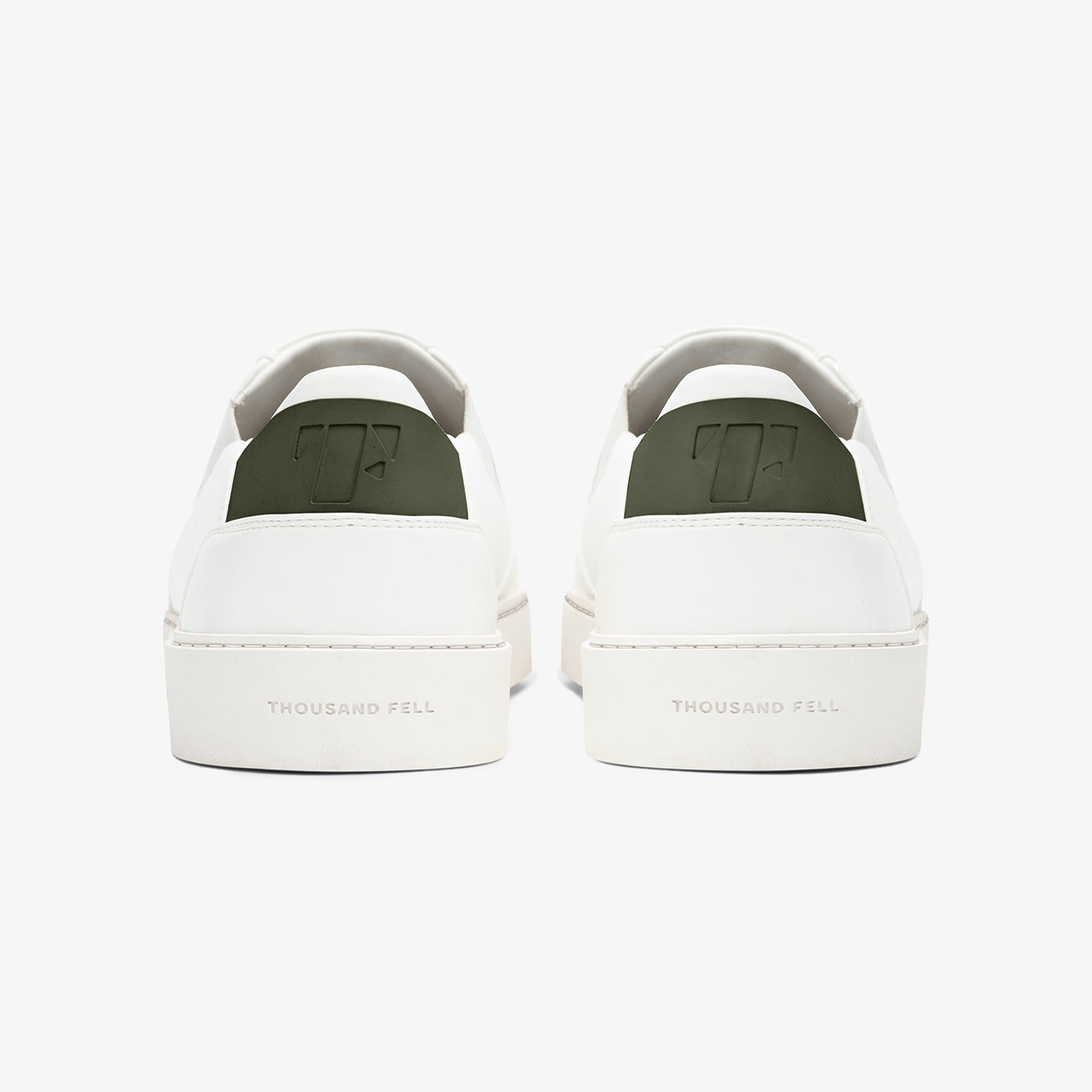 Women's Slip On in White-Terra | Sustainable & Stain-Proof