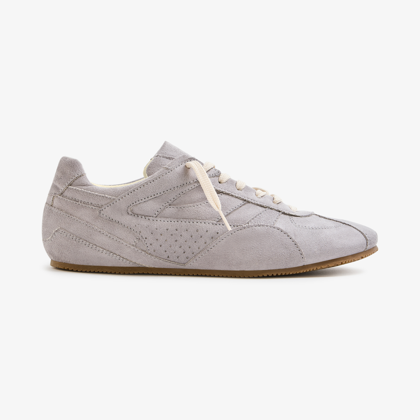 Men's Driver in Stone Suede | Vegan Sneakers - Thousand Fell