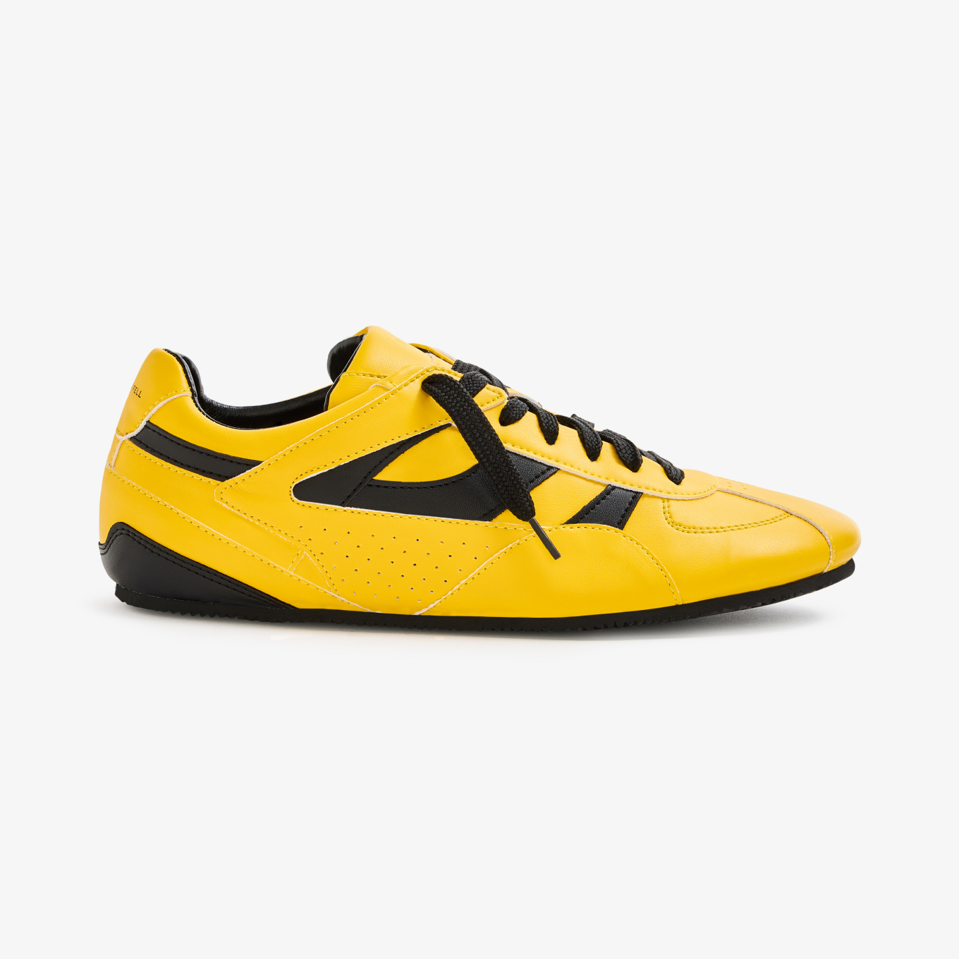 Men's Driver in Yellow-Black | Vegan Sneakers - Thousand Fell