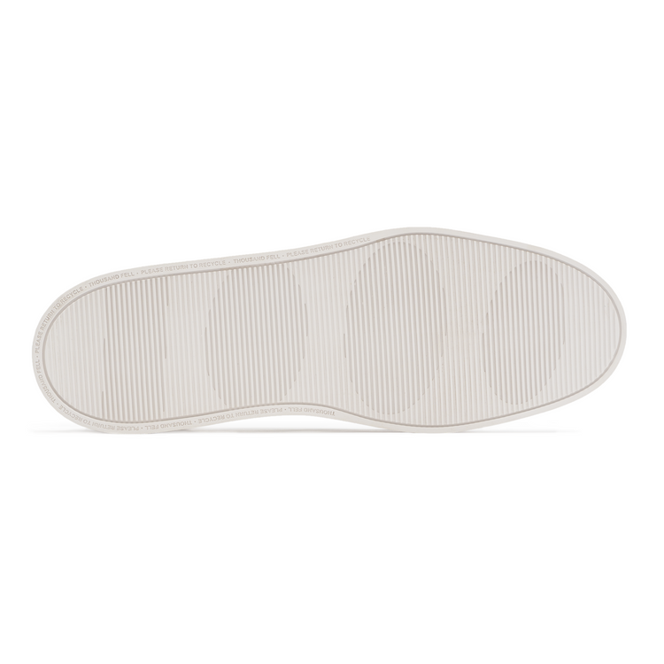 Men's Slip On in White-Pink | Sustainable & Vegan - Thousand