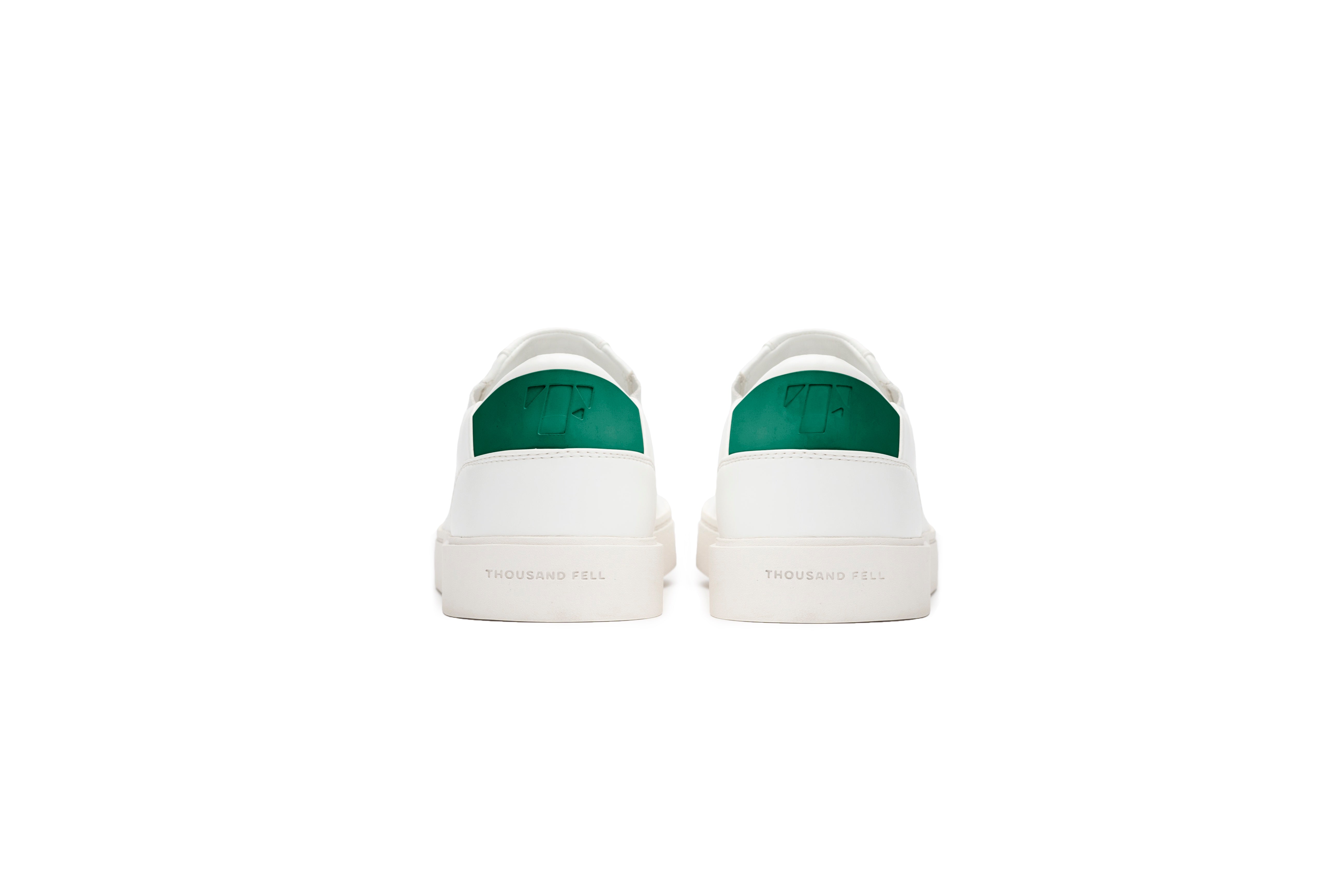Women's Slip On in White-Jade| Sustainable & Stain-Proof