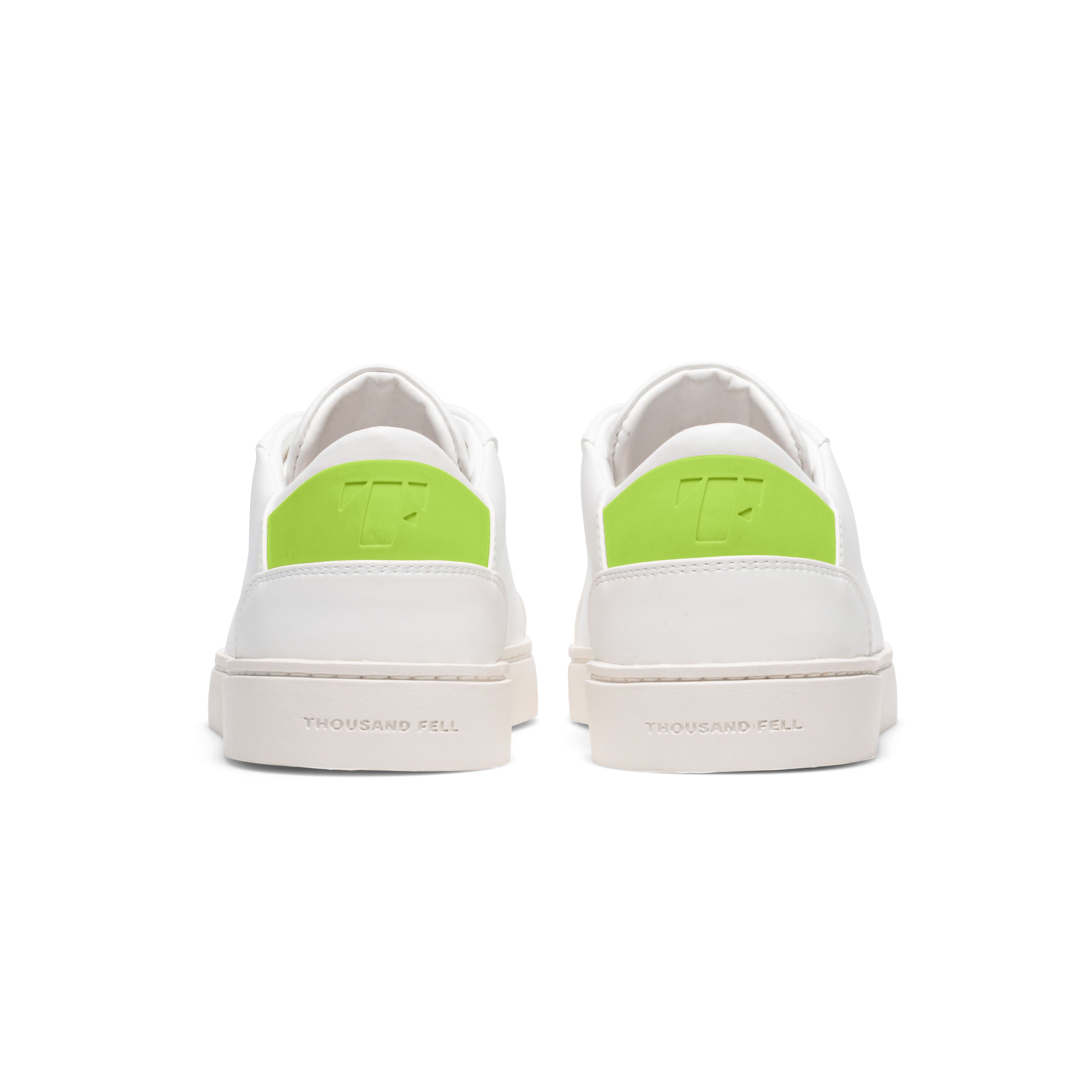 Women's Lace Up in White-Acid | Sustainable & Vegan